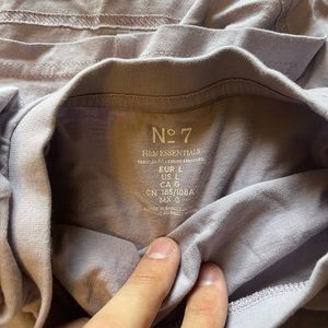 No.7 H&M purple tee large